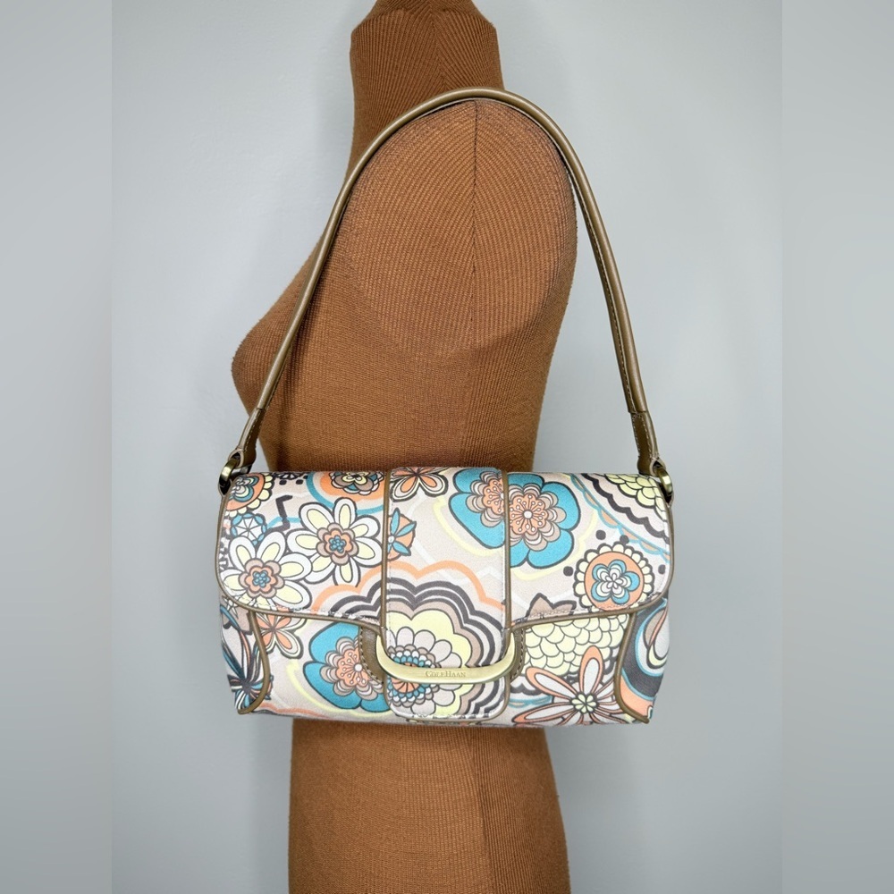 Cole Haan Avalon Deco Multicolor Floral Shoulder Bag